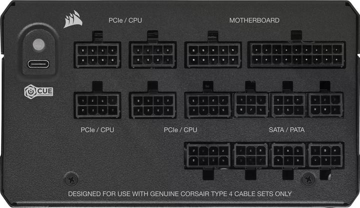 Actual product image Corsair HX1200i (1.20 W)