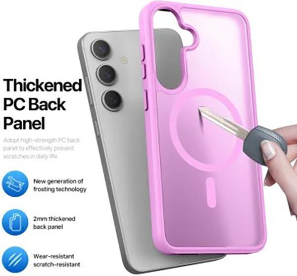 Produktbild Samsung Galaxy S25 Plus - Ducis Yind Series mit Magsafe in pink (Samsung Galaxy S25+)