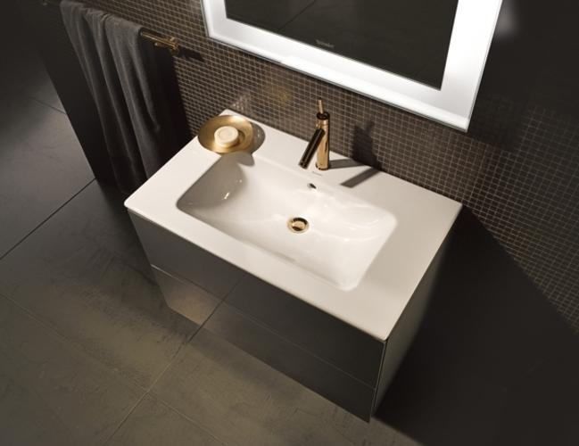 Image du produit Duravit lavabo double ME by Starck m ÜL m HLB 1300x490mm sans trou pour robinet blanc (490 mm, 1300 mm)