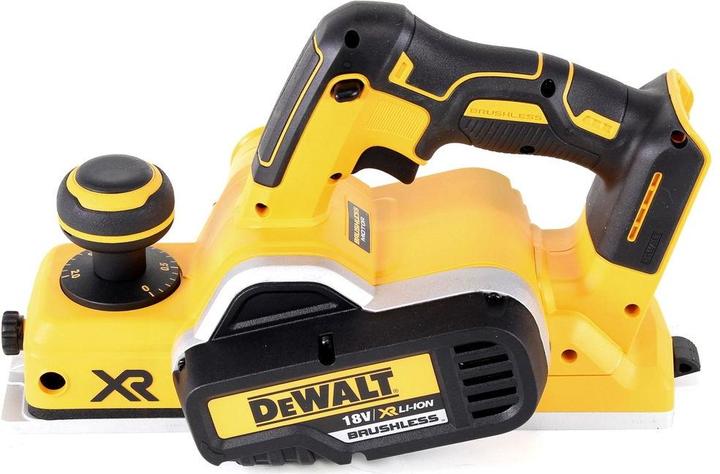 Image du produit DeWalt DCP 580 NT Rabot sans fil 18V 82mm + 1x batterie 5,0Ah + TSTAK - sans chargeur