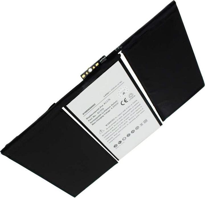 Actual product image AccuCell Battery iPad 2, 616-0561, A1316, A1376, A1395, A1396, A1397