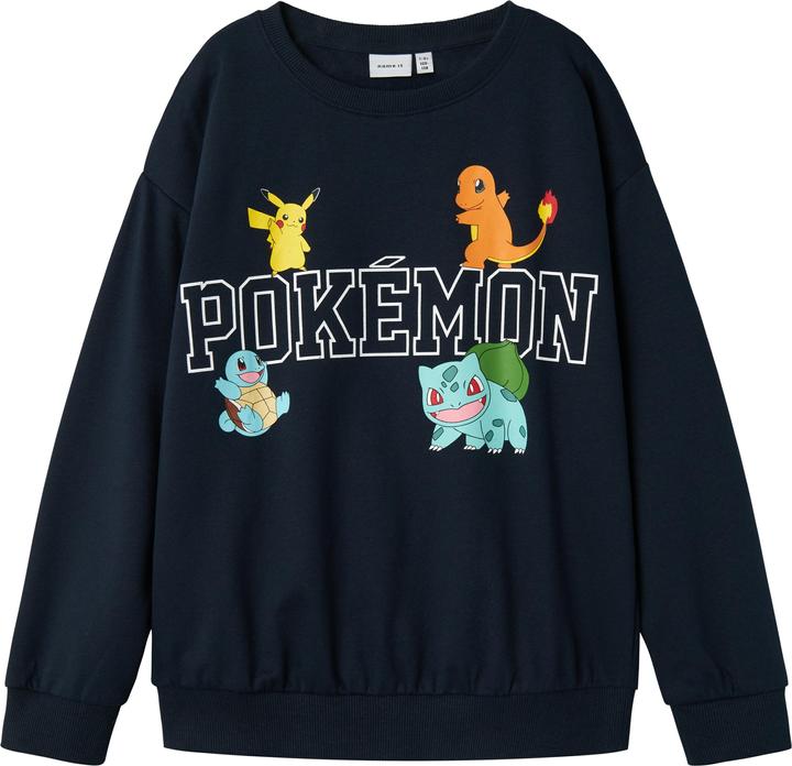 Produktbild Name it Nkmday Pokemon Nreg Sweat Bru Noos Sky (134)