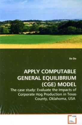 Produktbild Apply Computable General Equilibrium (Cge) Model (Xe Do, 2009)