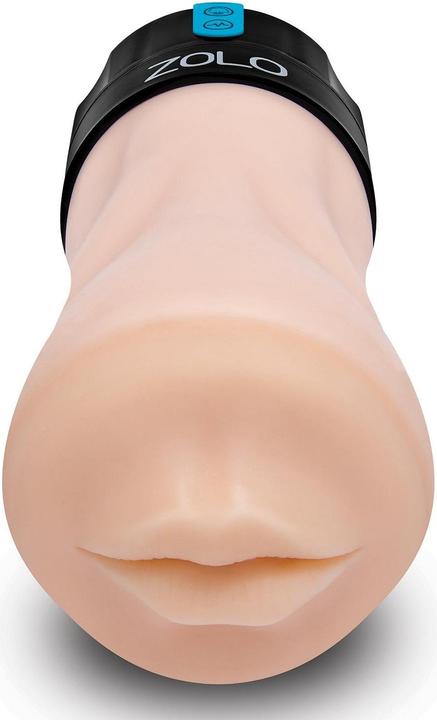 Zolo Vibrating Deep Throat Gawk Gawk Blowbot Masturbators Black 26 cm