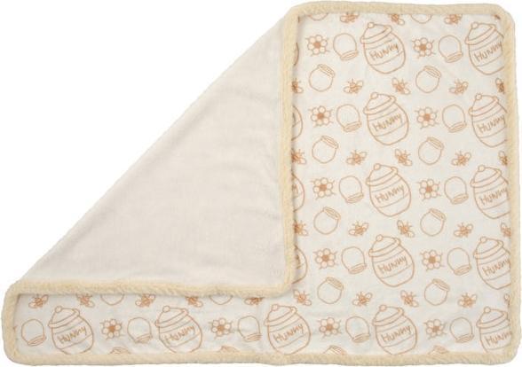 Immagine prodotto Disney Coperta di Winnie the Pooh con motivo a vaso di miele e peluche - Coperta (19 cm)