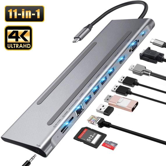 Produktbild T'nB TNT Dock 11-in-1 Type-C (USB-C, 11 Ports)