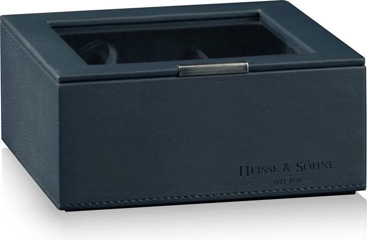 Produktbild Heisse & Söhne Stapelbares Schmuckkästchen Mirage L - Oberteil: Uhrenbox für 6 Uhren - Blau