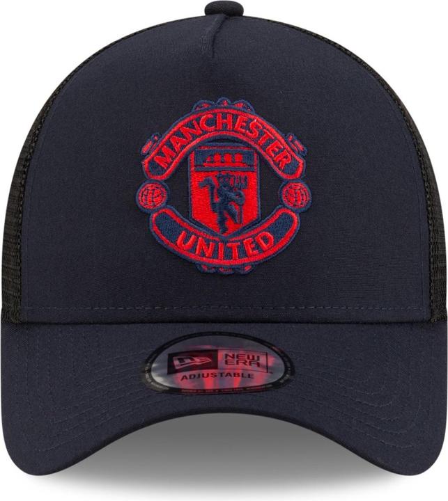 Image du produit New Era A-Frame Mesh Trucker Cap - Manchester United navy