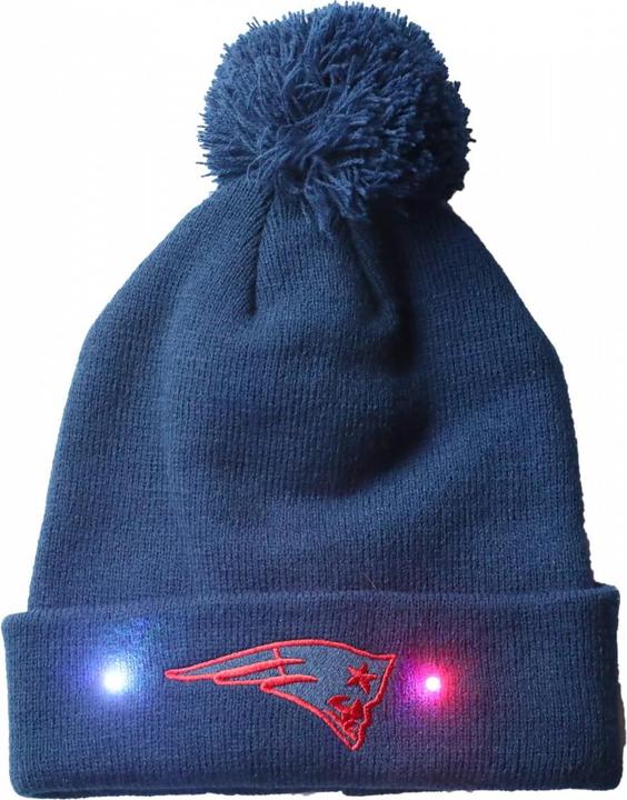 Actual product image Foco New England Patriots - NFL - Light Up Beanie - Navy