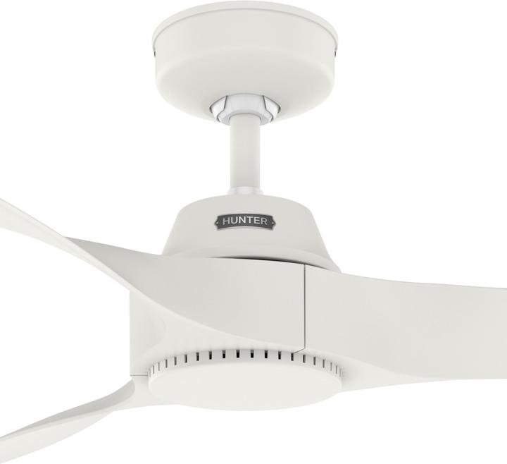 Actual product image Hunter Fans DC Deckenventilator Canberra Weiss mit Fernbedienung (39 dB)