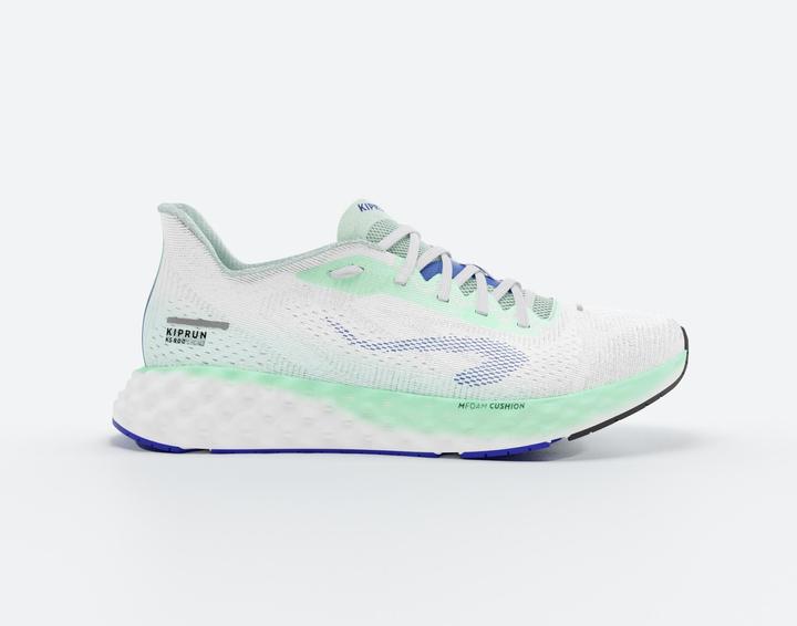 Produktbild Kiprun KS900 Light Men's running shoes - White/Green (44)