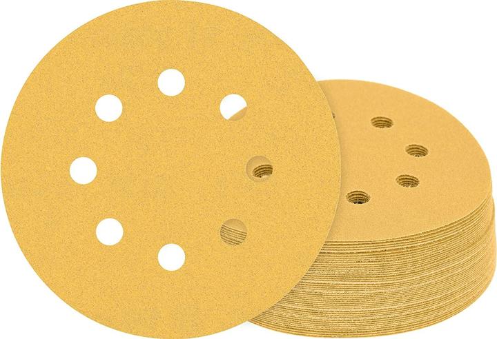 Image du produit Bosch Professional Zubehör EXPERT C470 Papier abrasif à 8 trous pour ponceuse excentrique, 125 mm, G 240, 50 pcs. (240)