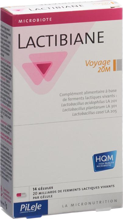 Immagine prodotto Lactibiane Viaggio 20M (14 Pezzo/i, Pillole, 22 g)