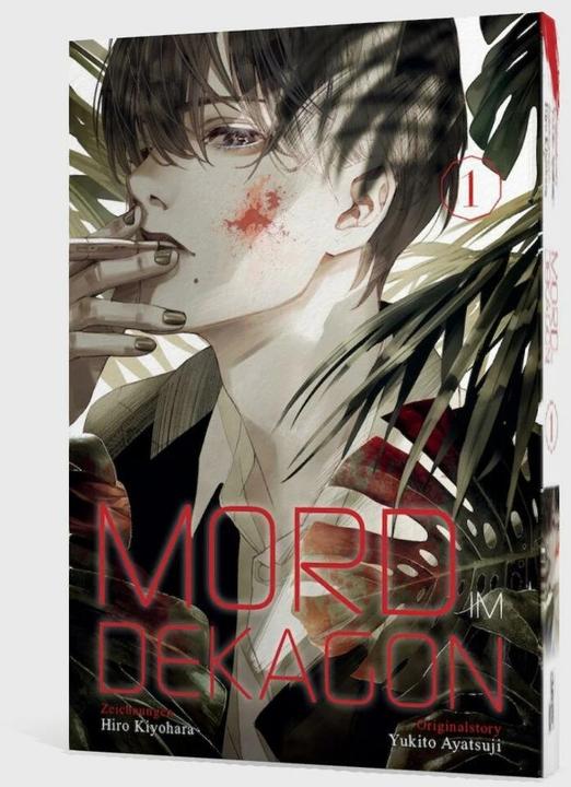 Immagine prodotto Mord im Dekagon 1 (Tedesco, Yukito Ayatsuji, Hiro Kiyohara, 2023)