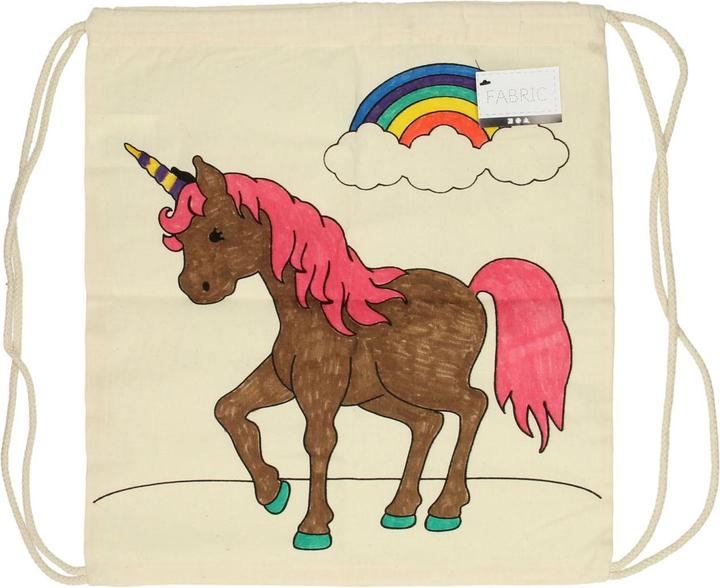 Actual product image Creativ Company Gym bag unicorns
