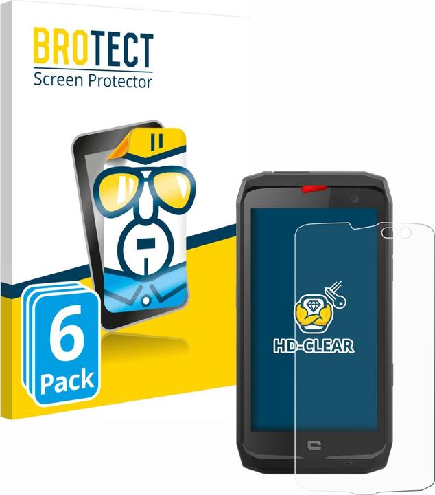 Actual product image BROTECT Screen Protector Clear (6 Piece, Crosscall Action-X3)