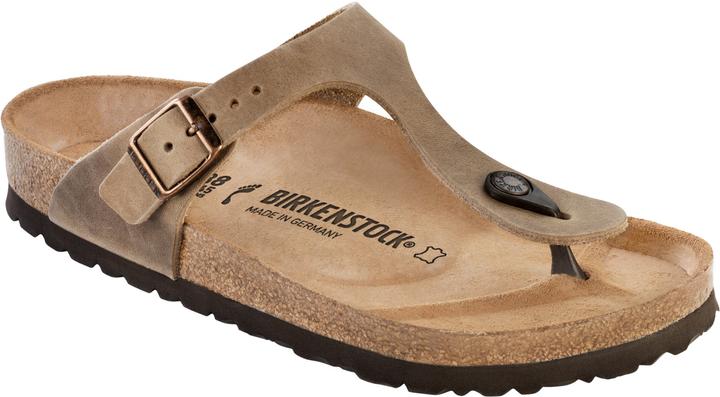 Actual product image Birkenstock Gizeh Nubuck Leather Normal (39)