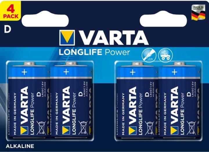 Immagine prodotto Varta potenza a lunga durata (4 pz., D, 16500 mAh)