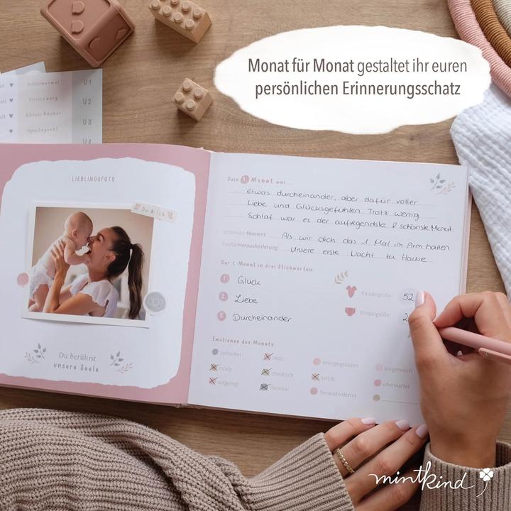 Produktbild Mintkind Dein erstes Lebensjahr (21 x 21 cm)