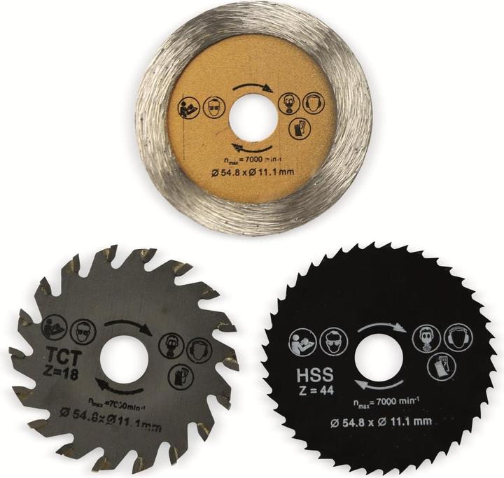 Produktbild Daytools Mini-Sägeblätter SB-54.8-3, 54,8 mm, 3-teilig