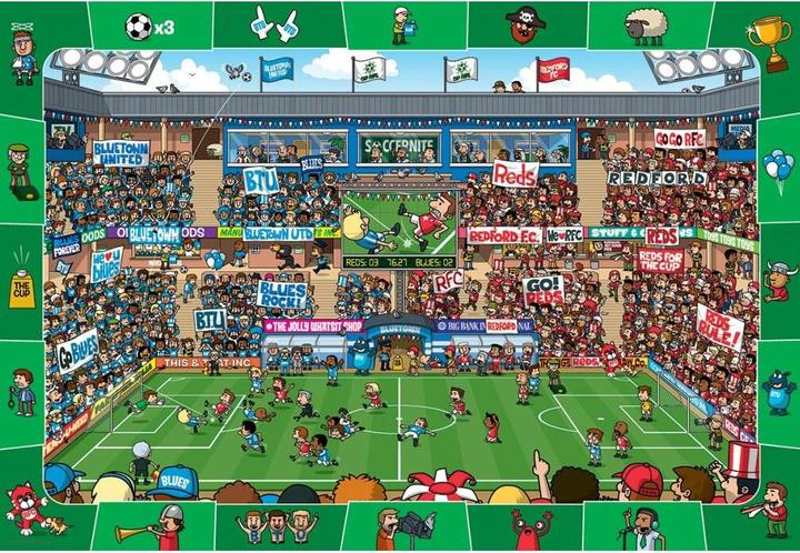 Produktbild Eurographics Fussball: Suche und finde - 100 Teile (100 Teile)