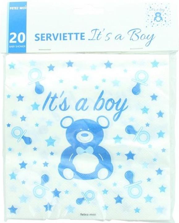 Image du produit Widmann Servietten It's a boy:2 (33 x 33 cm)