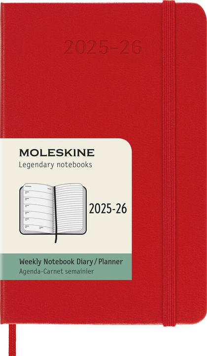 Immagine prodotto Moleskine Agende scolastiche Hard Cover Weekly Notebook (90 x 140 mm, Inglese)