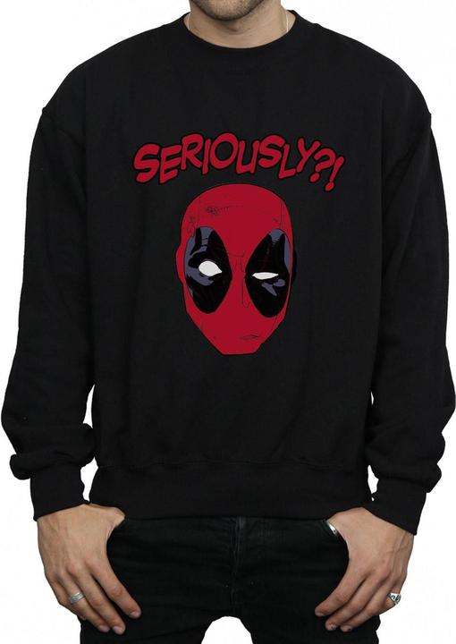 Immagine prodotto Deadpool Seriously Felpa Uomo (L)