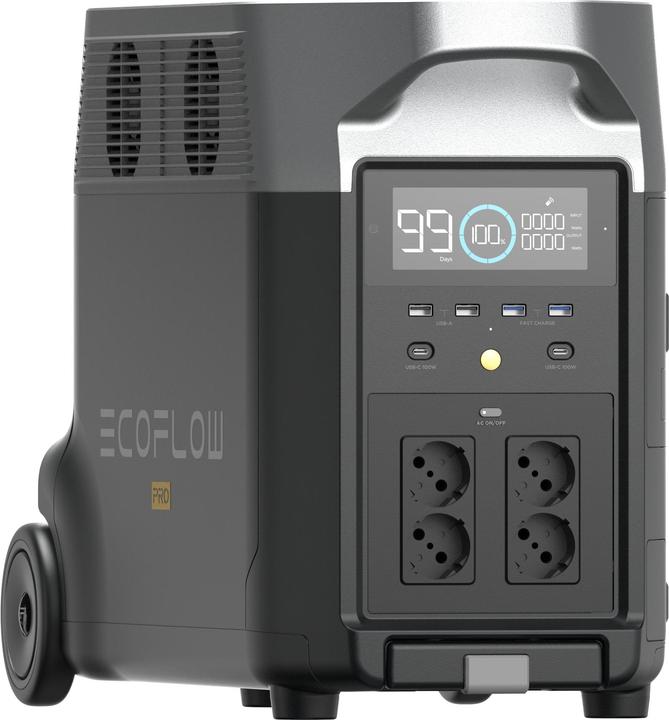 EcoFlow Delta Pro (EU) (3600 Wh, 44.40 kg)