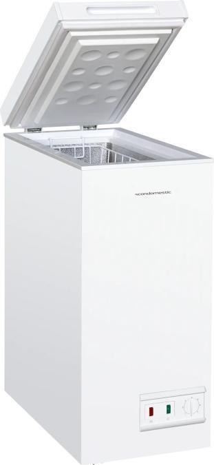 Scandomestic CF51WE Chest freezer (Freistehend, 51 l)
