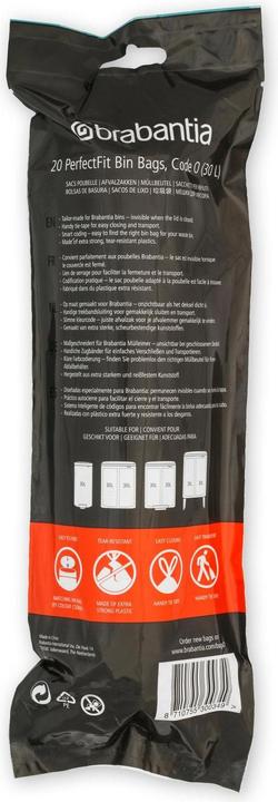 Actual product image Brabantia PerfectFit O (20 x, 30 l)