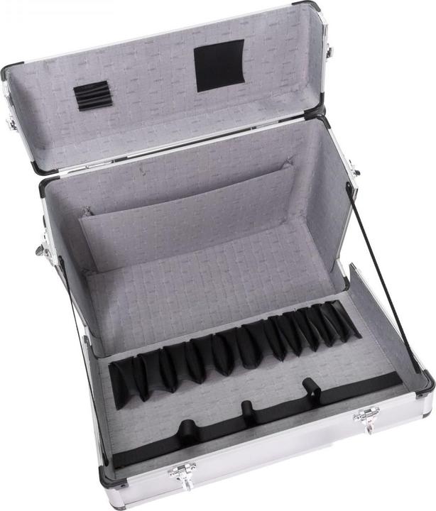 Immagine prodotto Dema Trolley Alu-Koffer "Silver Stripe" / Pilotenkoffer