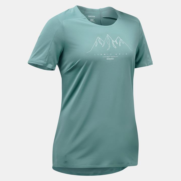 Image du produit Quechua T-shirt de randonnée femme manches courtes - MH500 (XS)