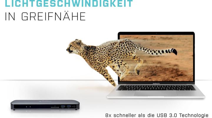 Image du produit i-tec Thunderbolt 3 Dual Dock (Thunderbolt, 2 Ports)