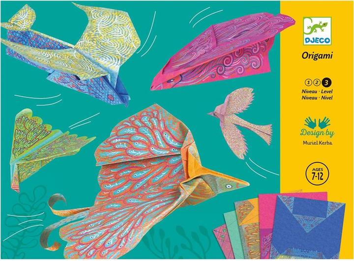 Immagine prodotto Djeco Uccelli origami colorati