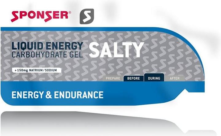 Produktbild Sponser Liquid Energy Salty (Salzig, 40 Stk., 1400 g)