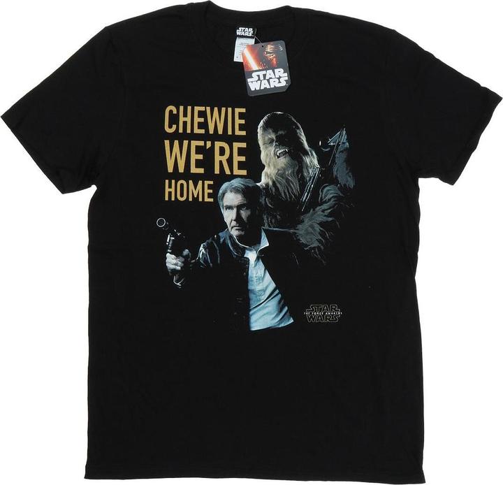 Produktbild Star Wars Force Awakens Chewie We're Home TShirt (L)