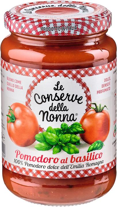 Produktbild Conserve della Nonna Tomaten Basilikum Sauce 350g (533 g)