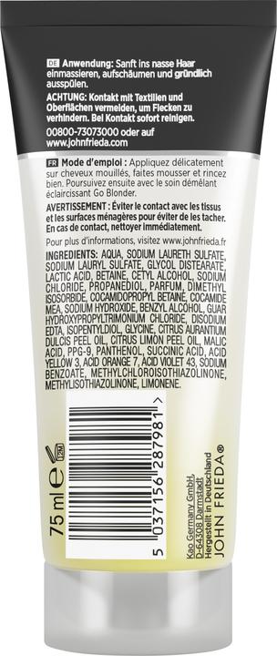 John Frieda SB GB Shampoo 75ml (75 ml, Flüssiges Shampoo)