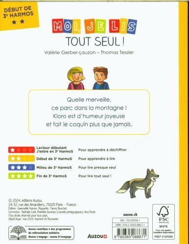 Energie-Label Le parc des Marécottes : début de 3e HarmoS (Französisch, Gerber-Lauzon Valérie, Tessier Thomas, 2024)
