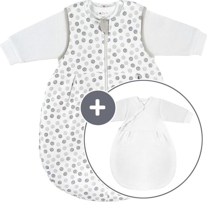 Produktbild Coconette Schlafsäcke 2-tlg. Schlafsack-Set - Circle Weiss Grau -