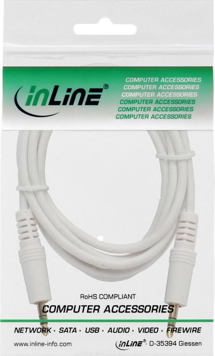 Produktbild InLine Klinke Kabel (1.50 m, 3.5mm Klinke (AUX))