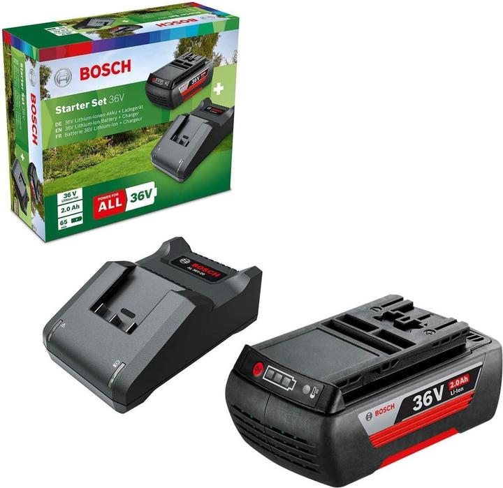 Produktbild Bosch Home & Garden Starter-Set GBA 36V (1x2,0Ah) + AL 36V-20 (36 V)