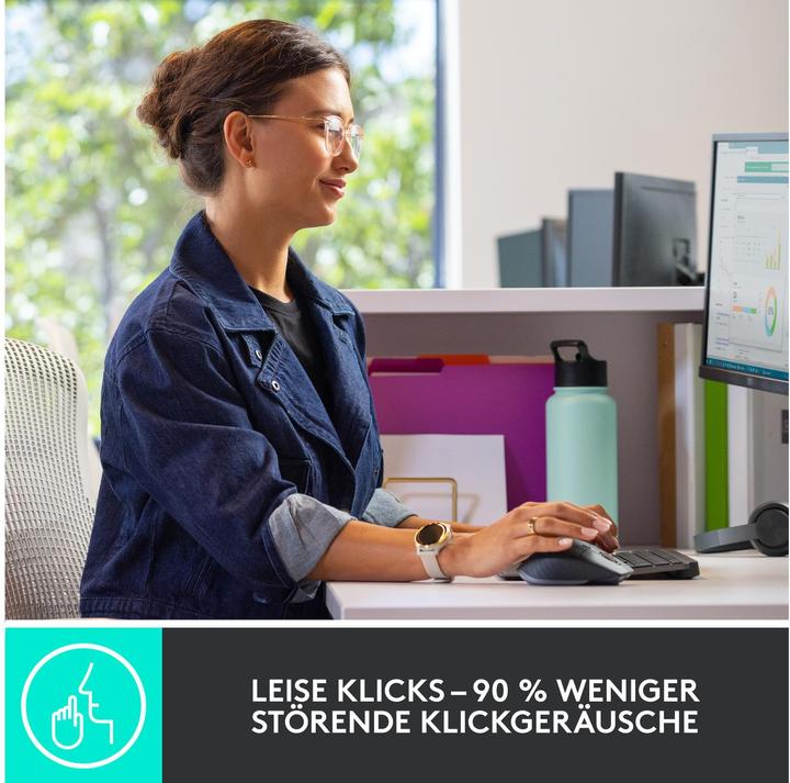 Image du produit Logitech MX Keys Combo for Business Gen 2 (CH, Sans fil)
