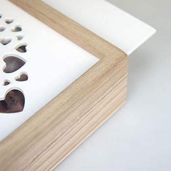 Actual product image ZEP Love Box USB 10x15 wood for photos and stick (14.5 x 21.5 x 5 cm)