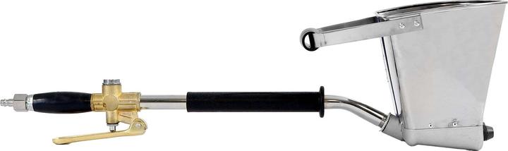 Produktbild Wiltec Verputzmaschine 6bar Putzpistole 8mm Düse Mörtelpistole 3,7 l Putzwerfer