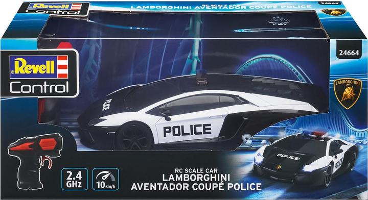 Actual product image Revell RC Lamborghini Aventador Police
