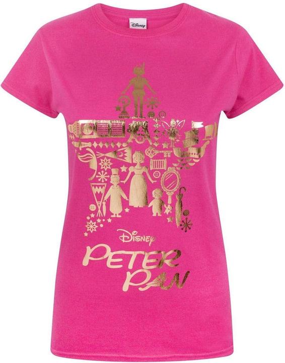 Disney TShirt mit GoldfolienAufdruck
