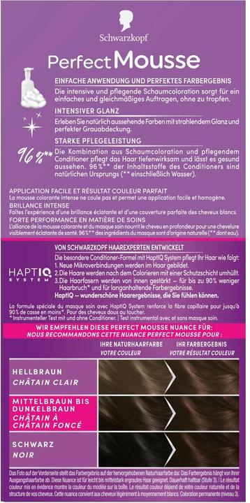 Produktbild Schwarzkopf Perfect Mousse (Schokobrownie)