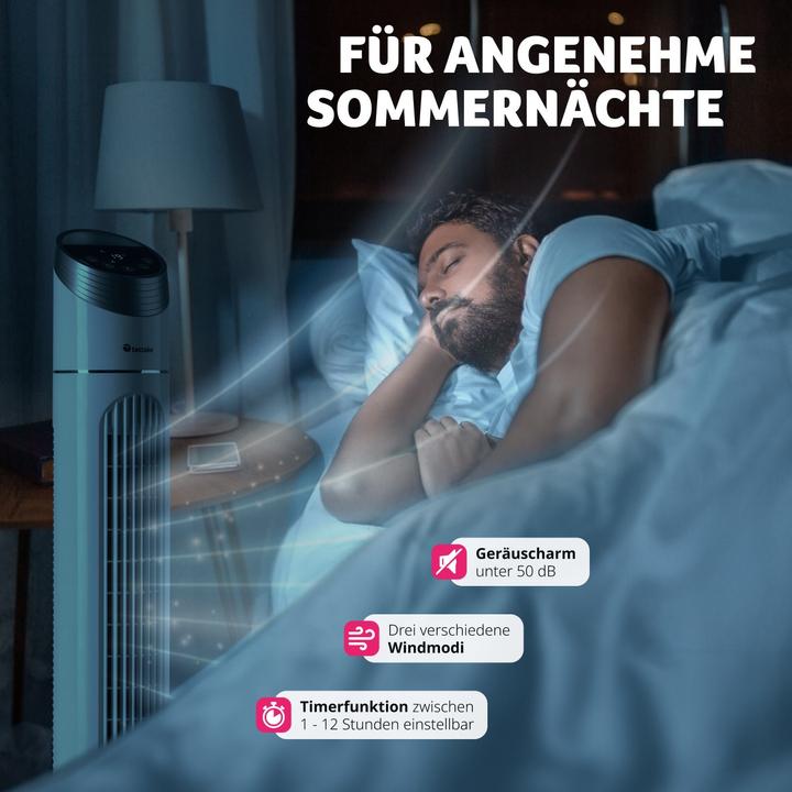 Image du produit tectake Ventilateur colonne (50 dB)